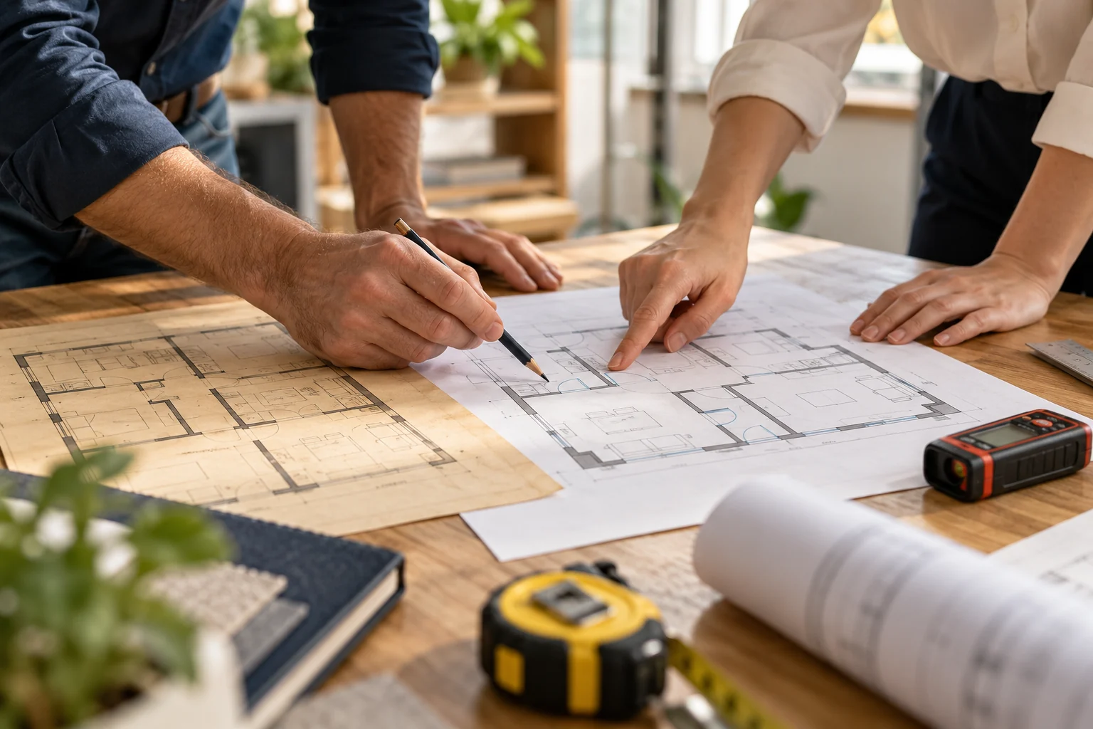 Compararea schitei vechi cu releveul nou pentru expertiza tehnica si documentatia de arhitectura